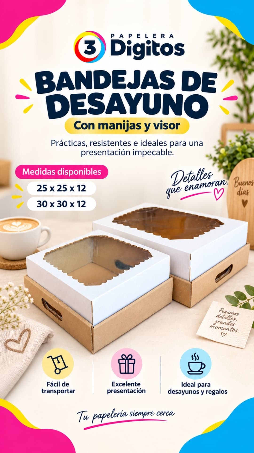 BANDEJAS DE DESAYUNO