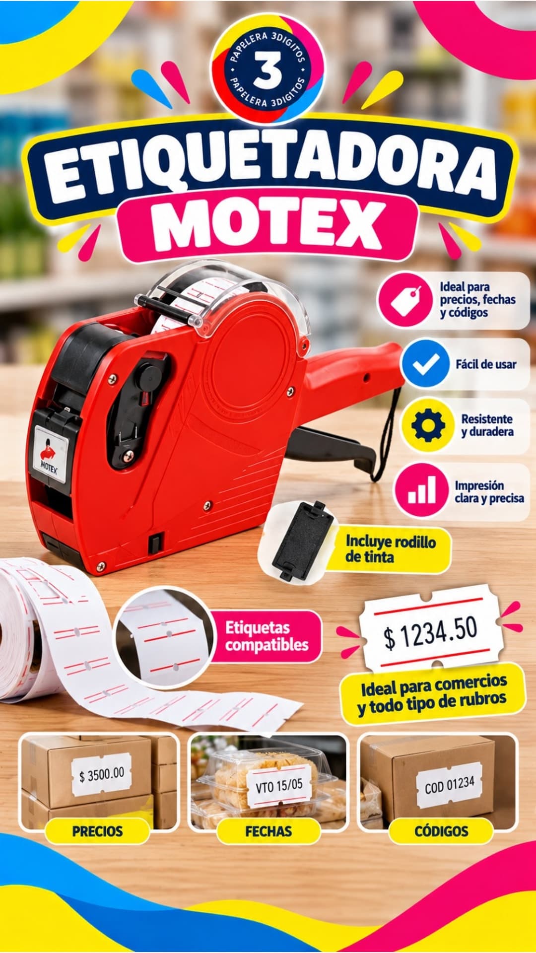 ETIQUETADORA MOTEX