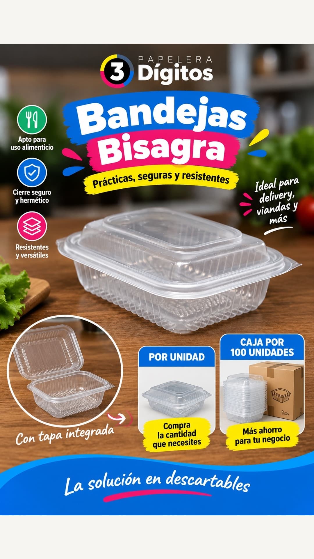 BANDEJAS BISAGRA