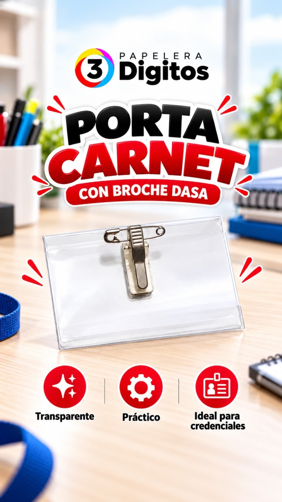 PORTA CARNET CON BROCHE- DASA