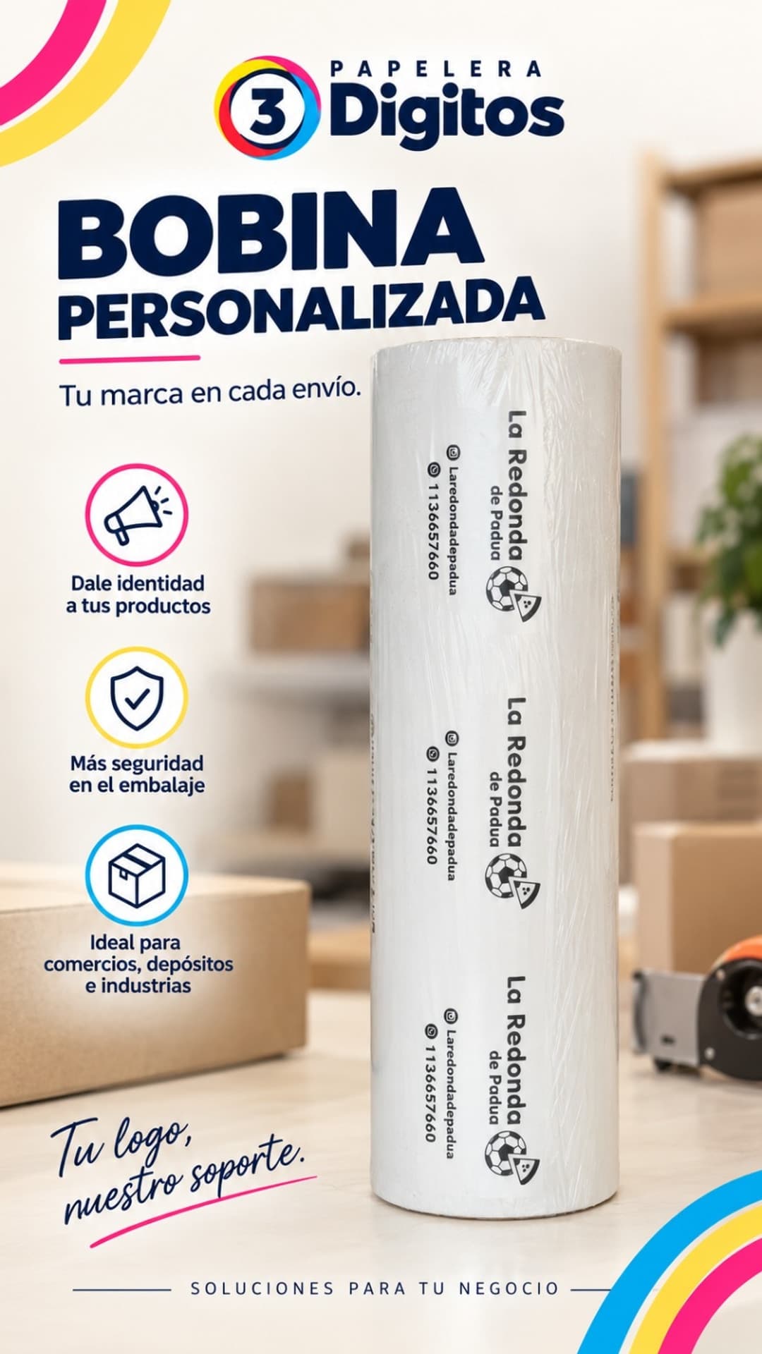 BOBINA PERSONALIZADA