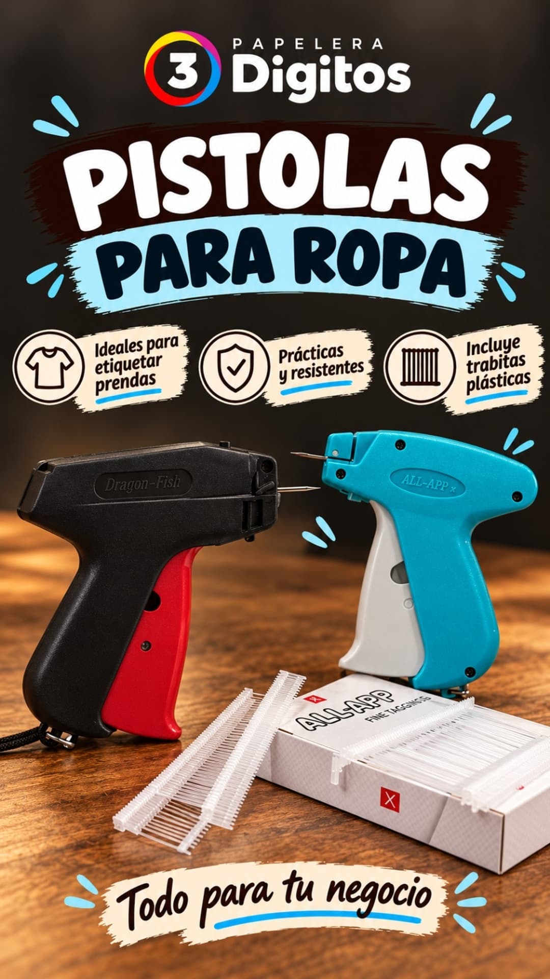 PISTOLAS PARA ROPA