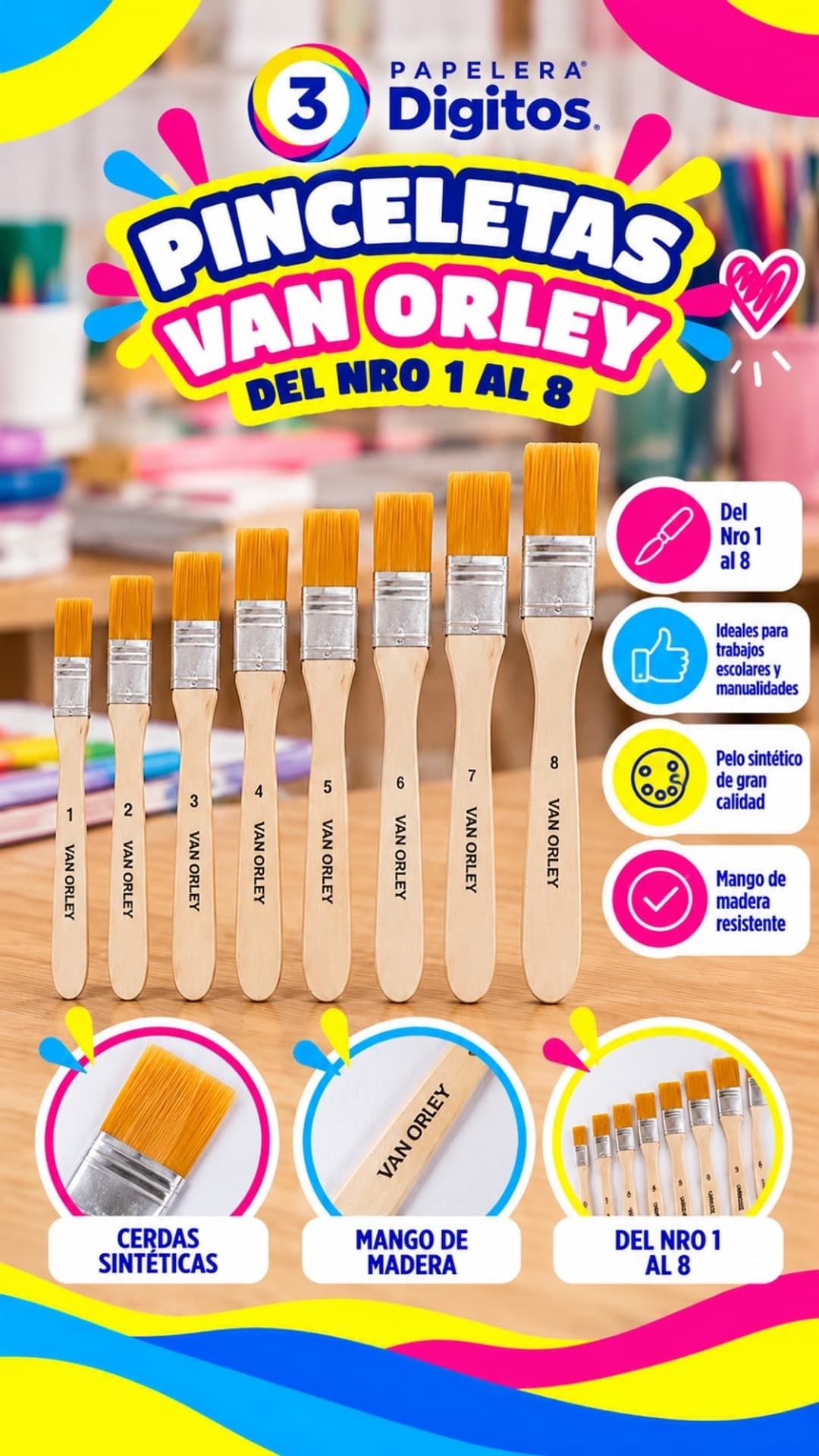 PINCELETAS- VAN ORLEY