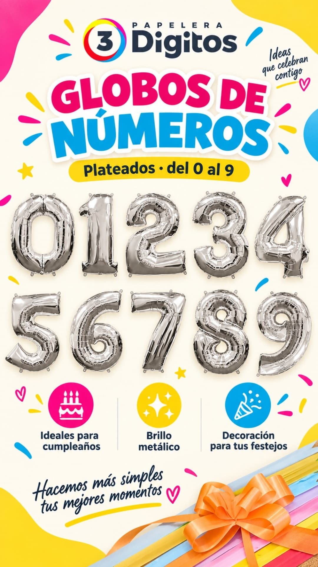 GLOBOS METALIZADOS