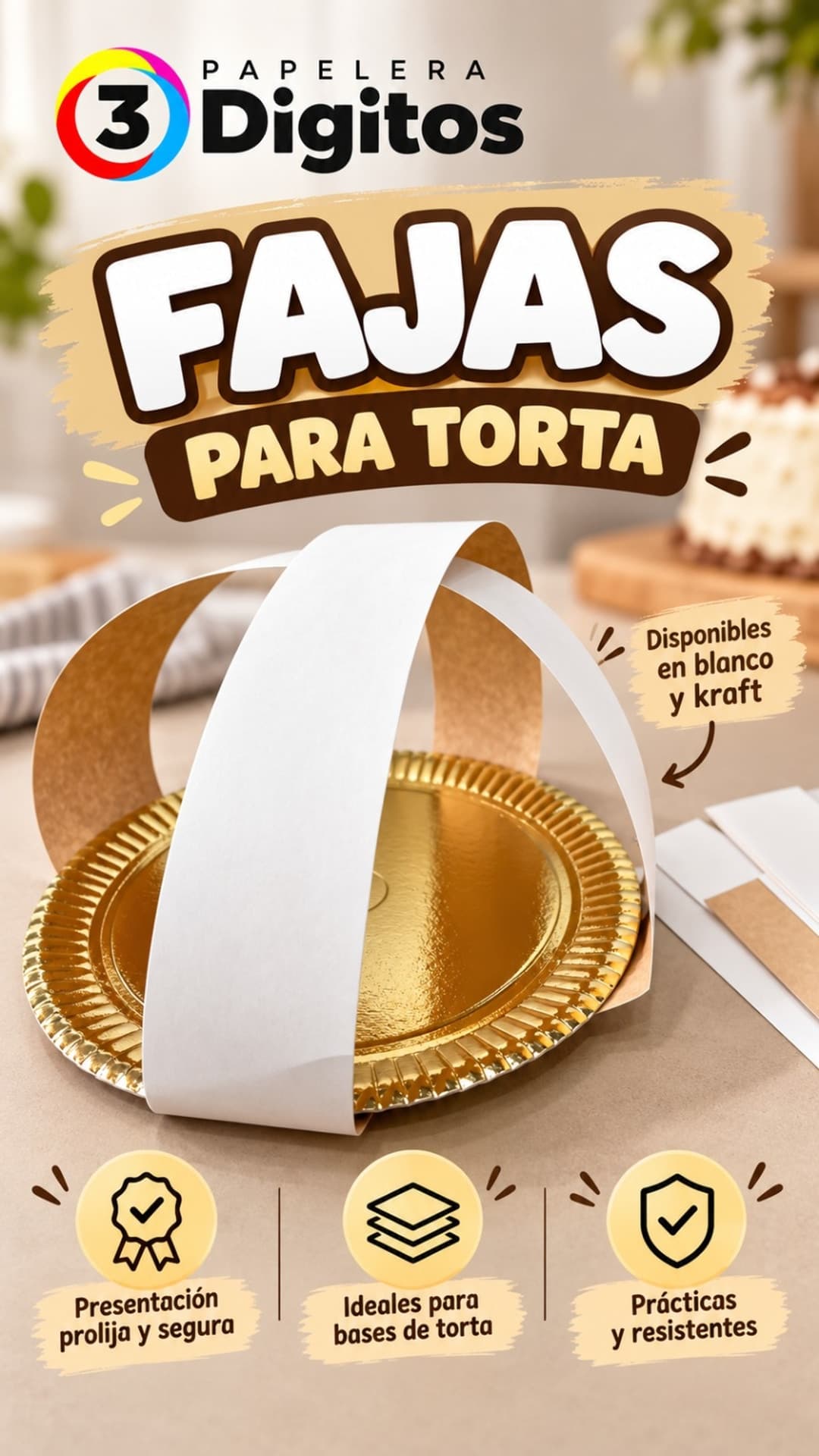 FAJAS PARA TORTAS