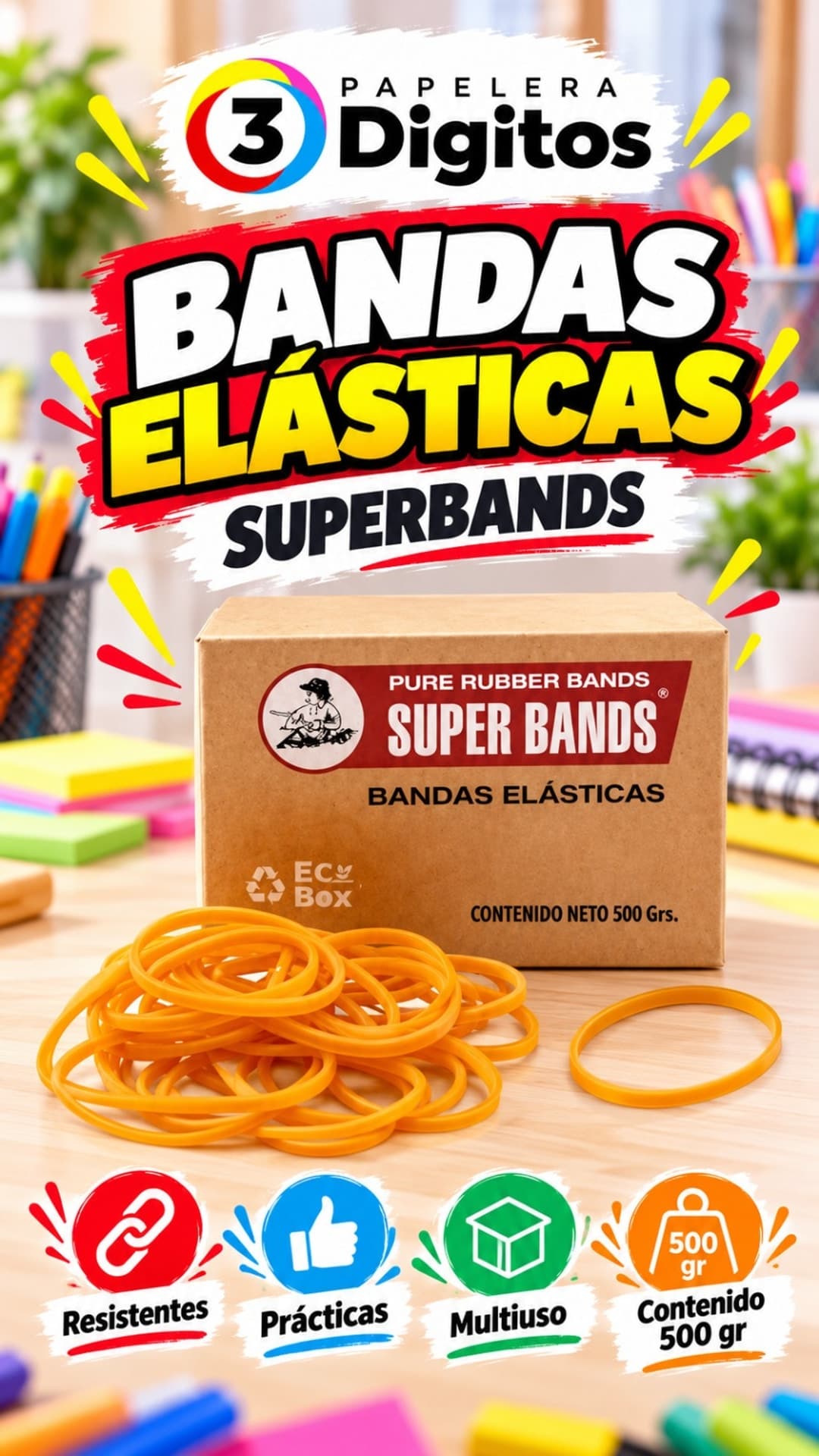 BANDAS ELASTICAS- SUPERBANDS