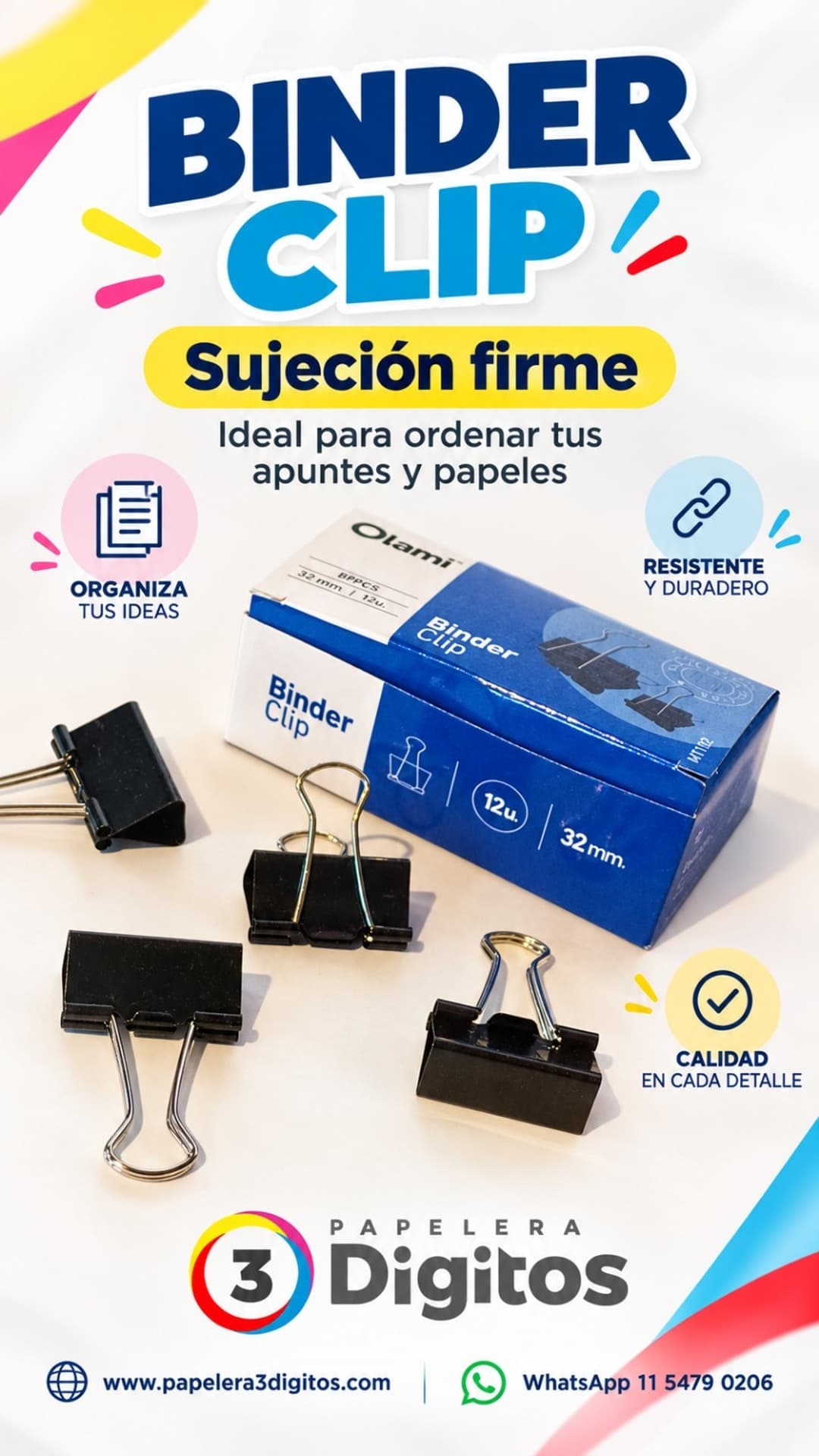 BINDER- CLIP