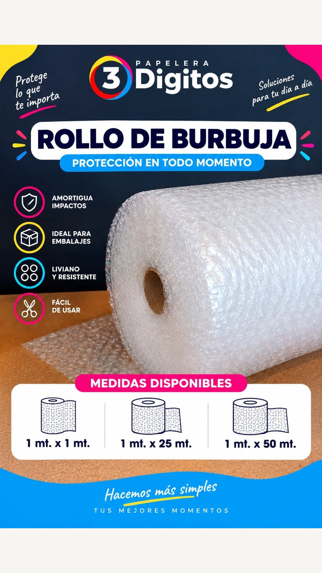 ROLLO BURBUJA