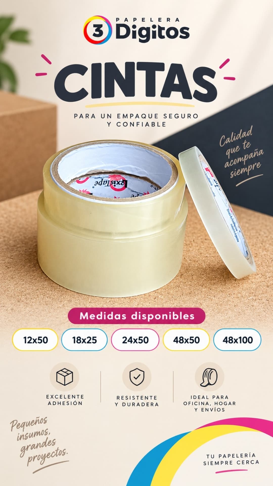 CINTAS DE DISTINTAS MEDIDAS