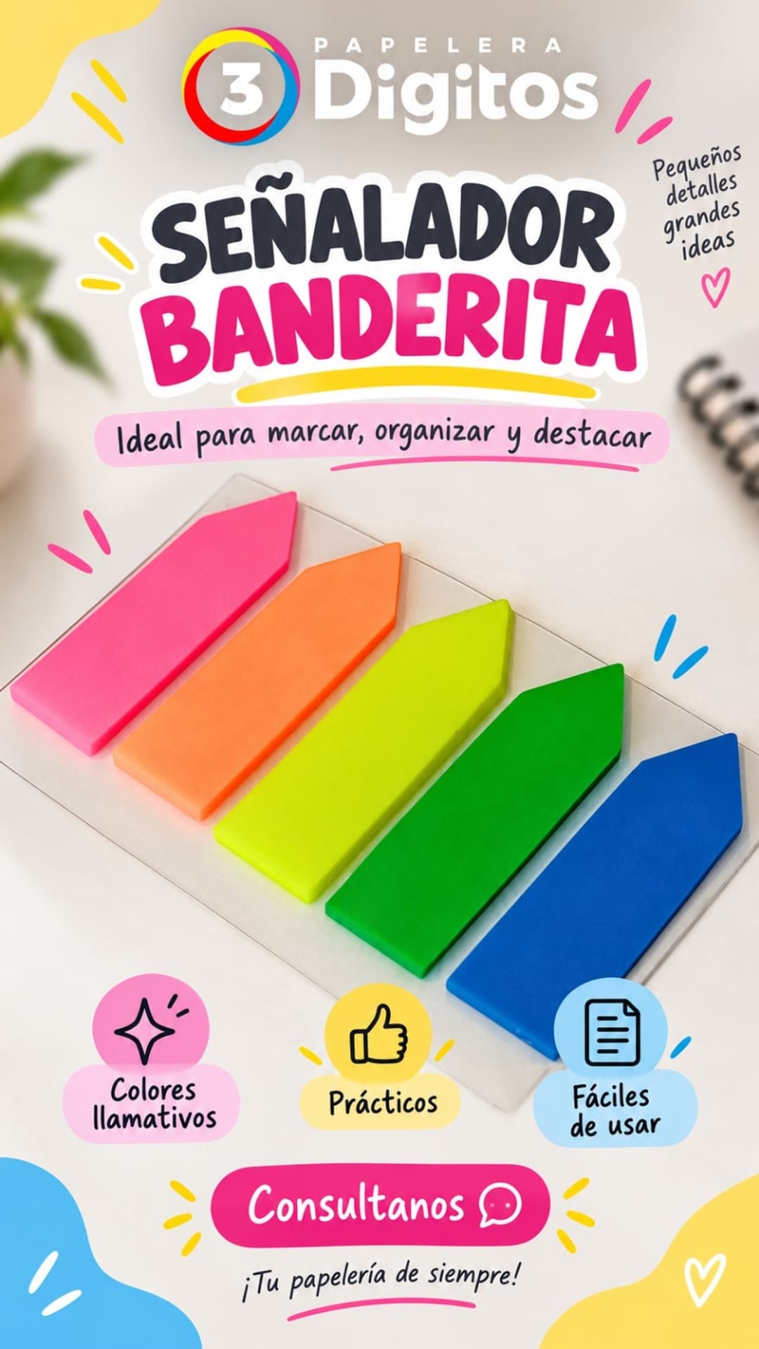 SEÑALADOR BANDERITA