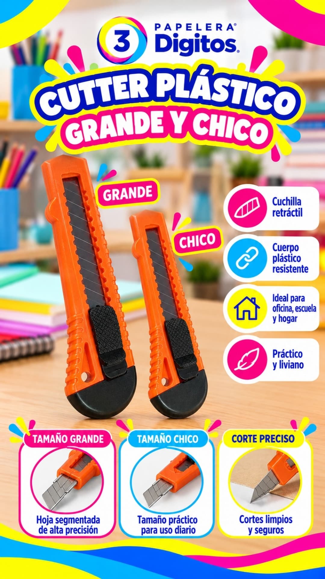 CUTTER PLASTICO