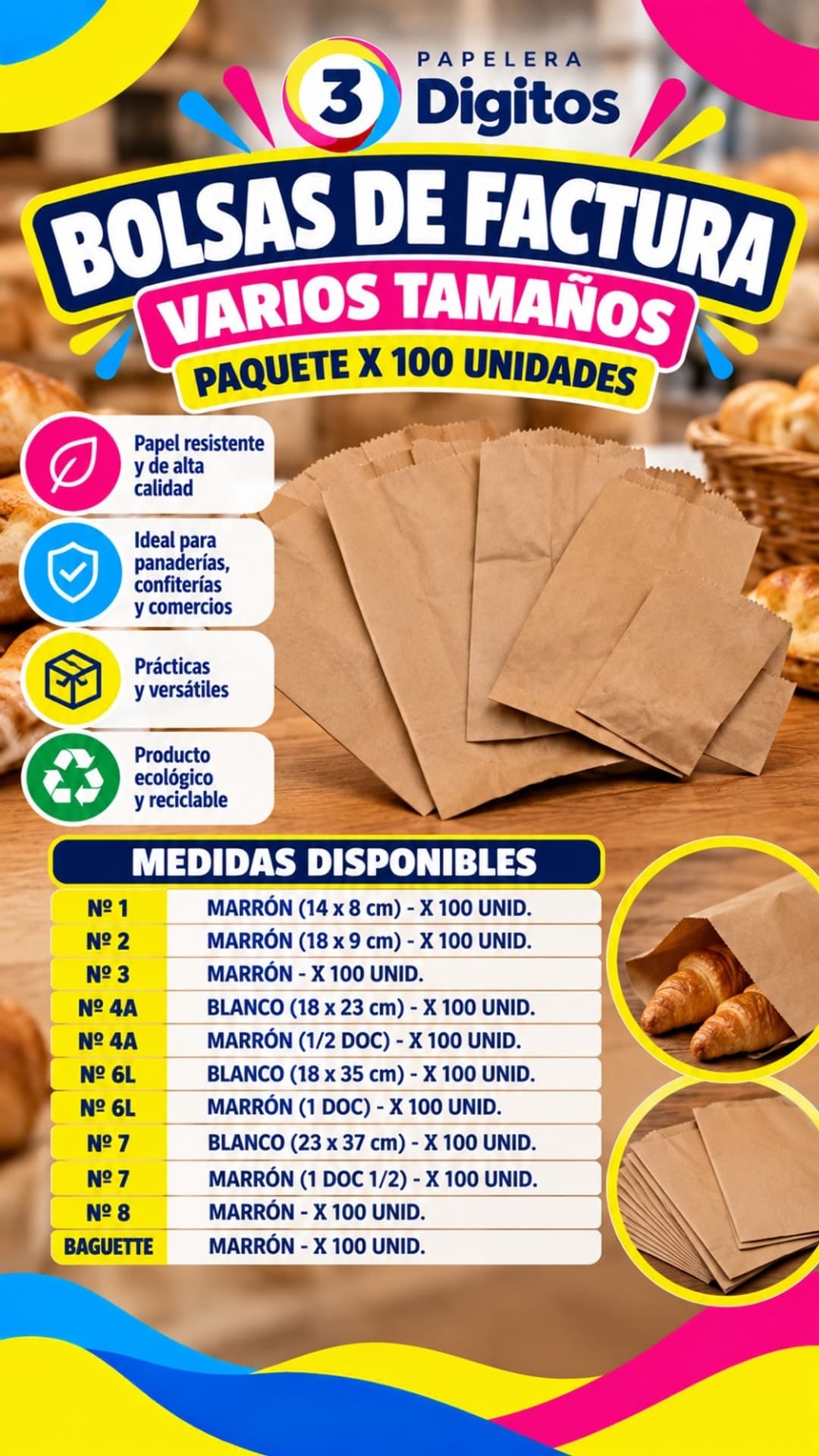 BOLSAS DE FACTURA