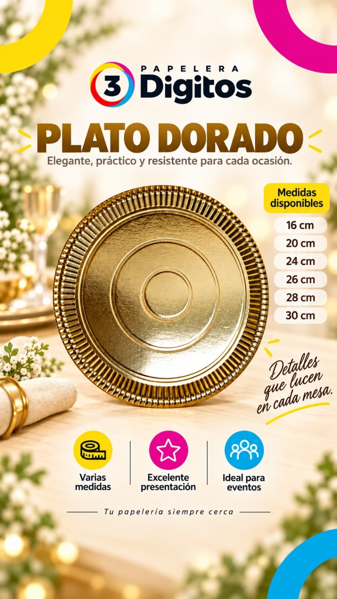 PLATOS DORADOS