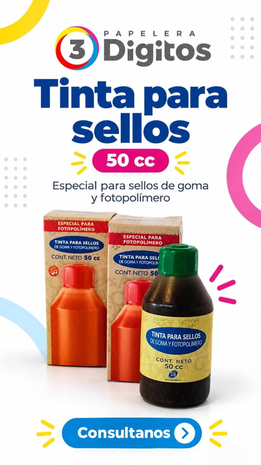 TINTA SELLOS