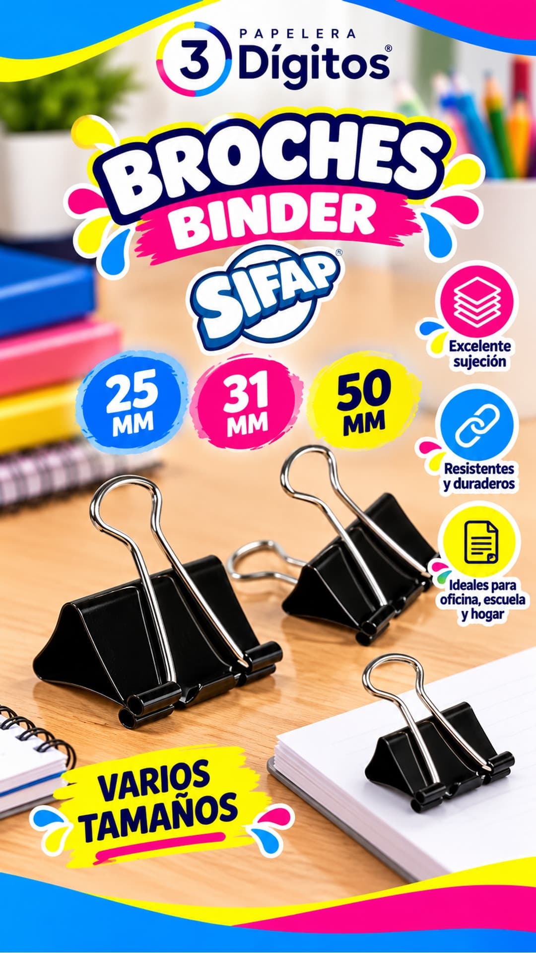 BROCHE BINDER- SIFAP