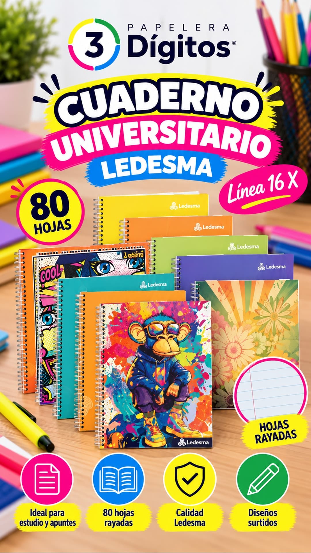 CUADERNO UNIVERSITARIO- LEDESMA