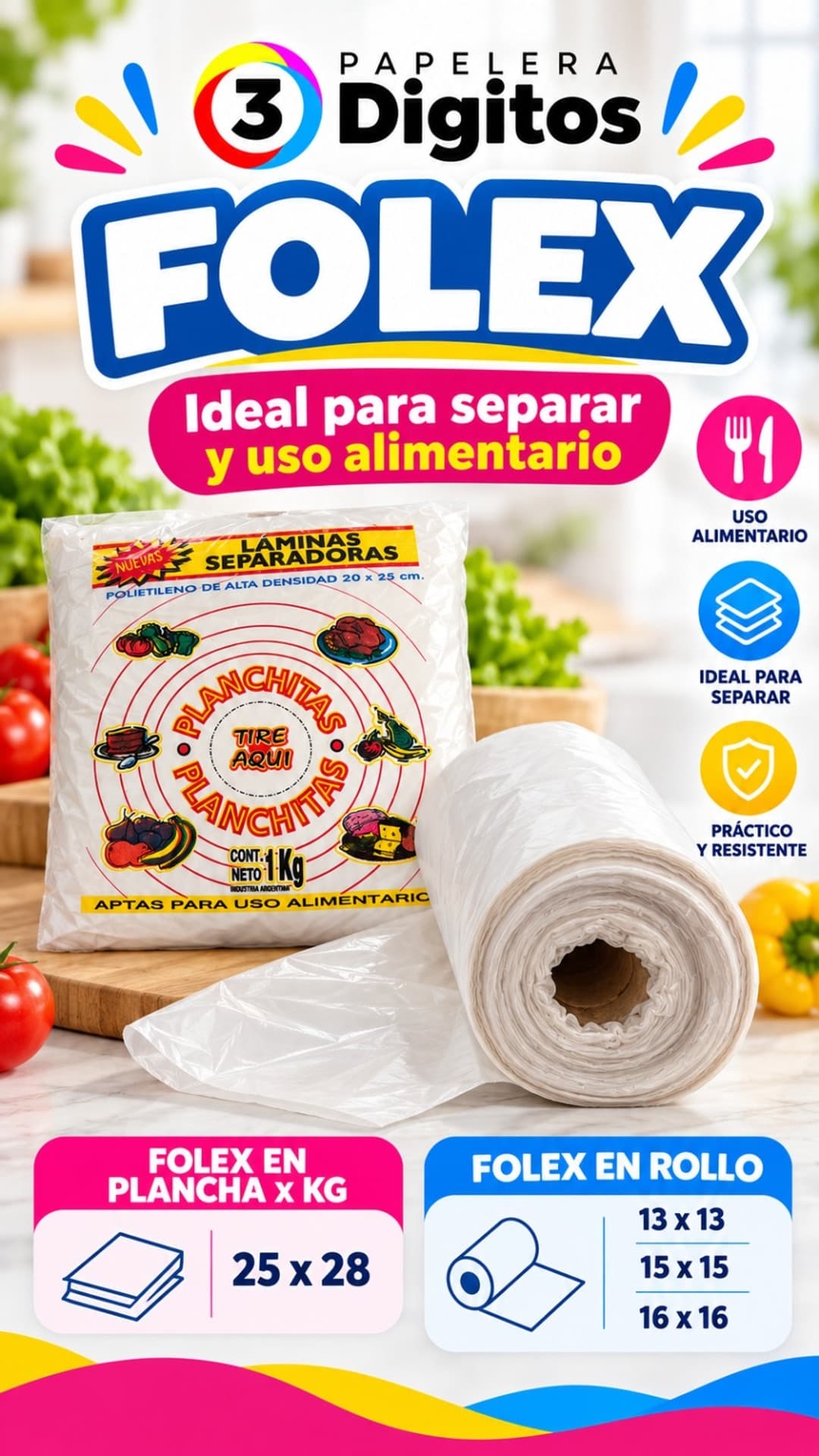 FOLEX EN PLANCHA Y ROLLO