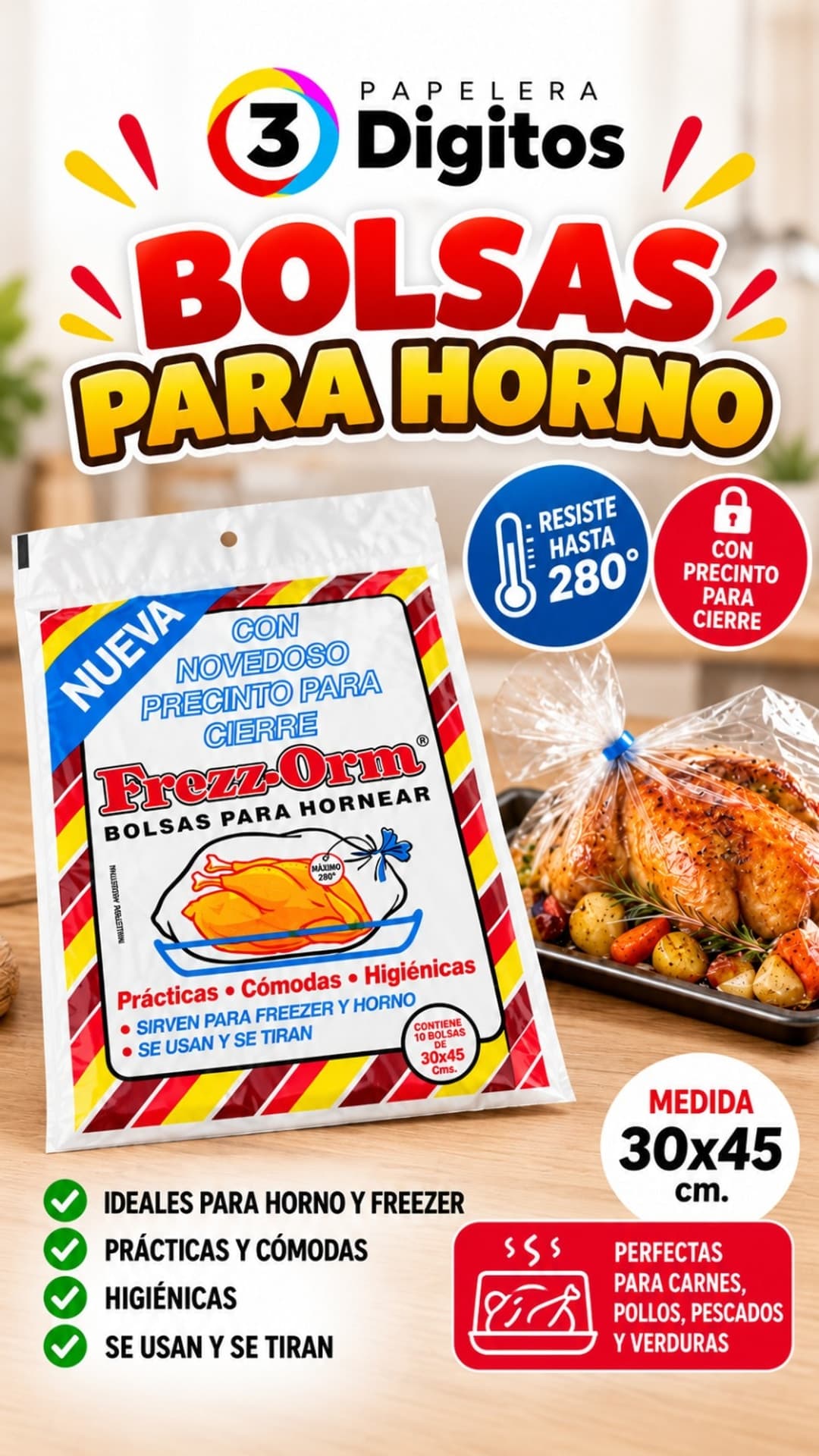 BOLSAS DE HORNO