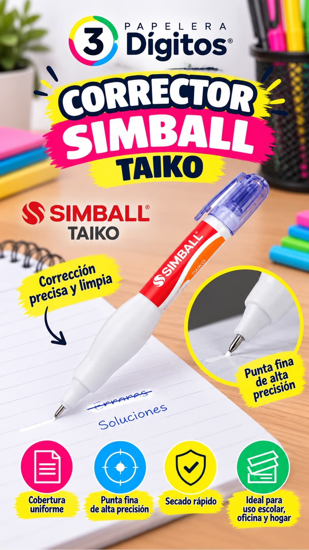 CORRECTOR- SIMBALL TAIKO