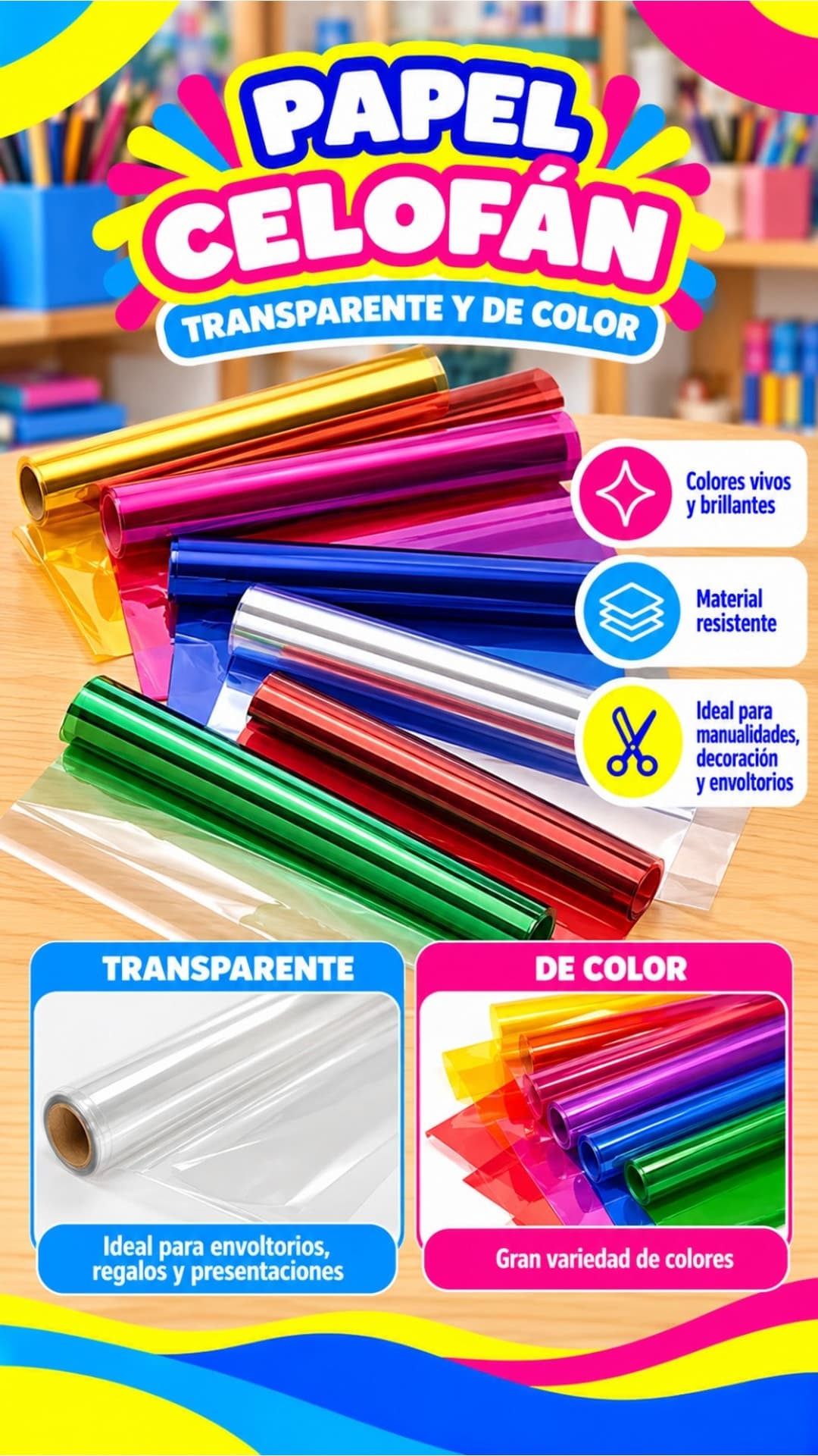 PAPEL CELOFAN