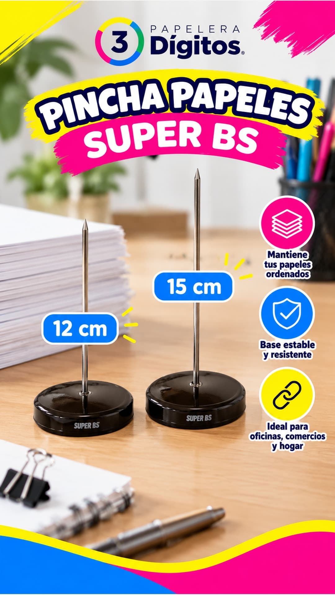 PINCHA PAPELES- SUPER BS