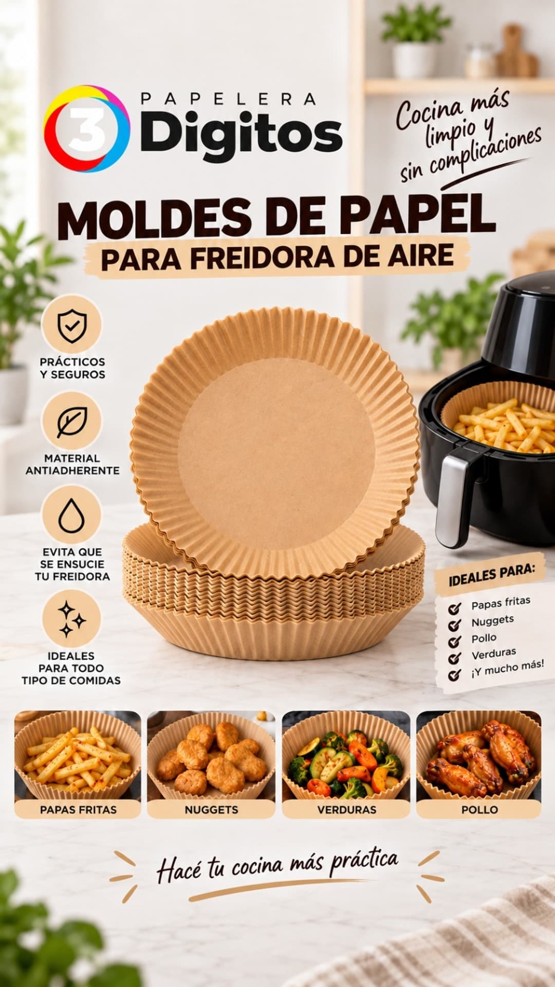 MOLDE FREIDORA