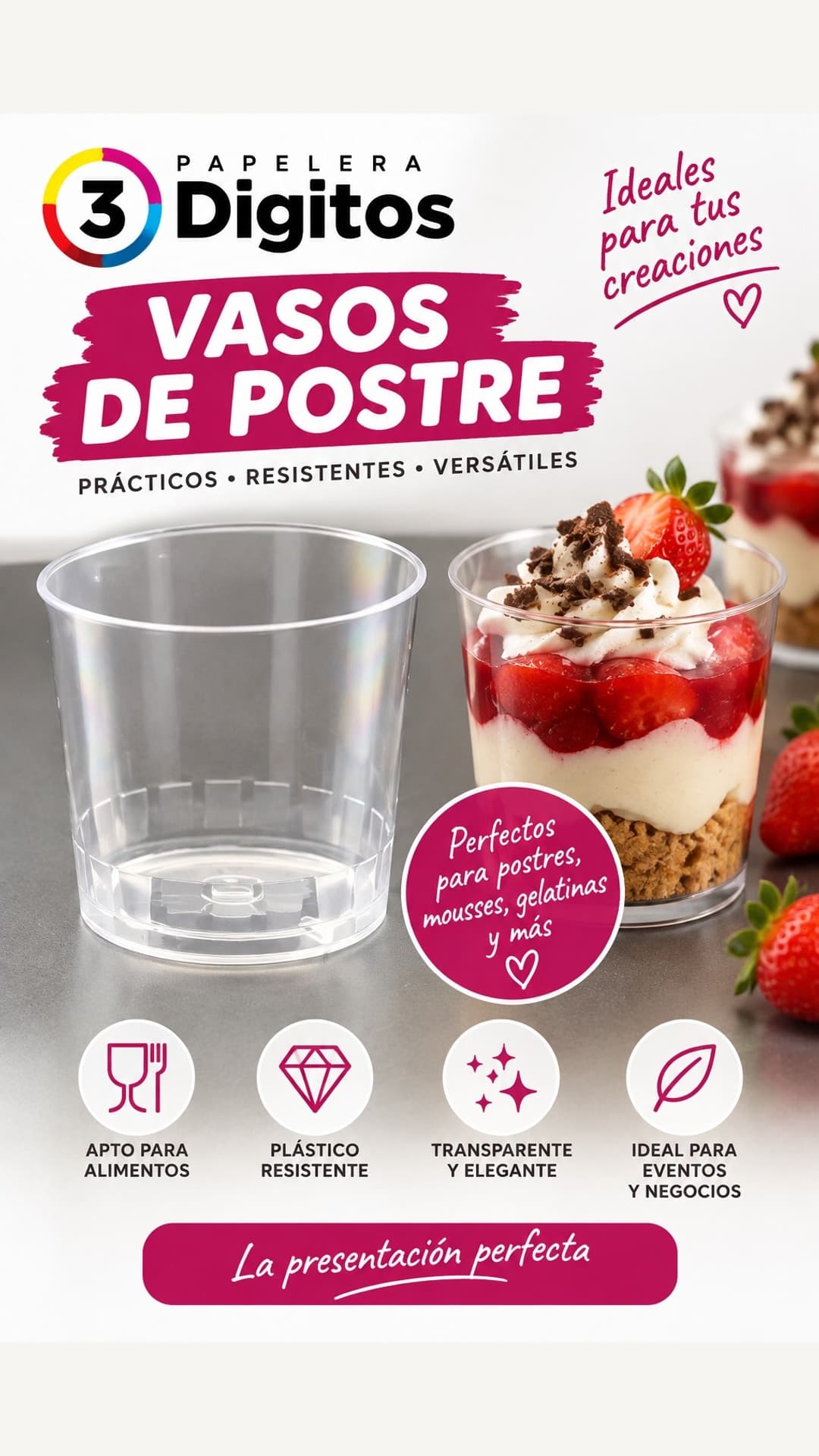 VASO DE POSTRE