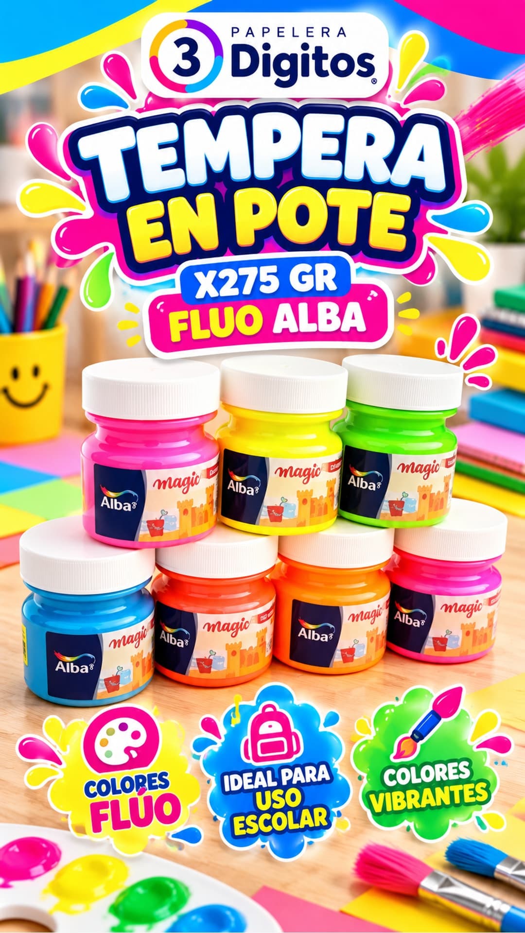 TEMPERA EN POTE- ALBA