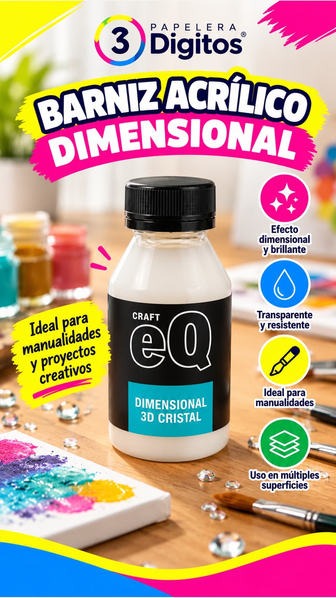 BARNIZ ACRILICO DIMENSIONAL- EQ