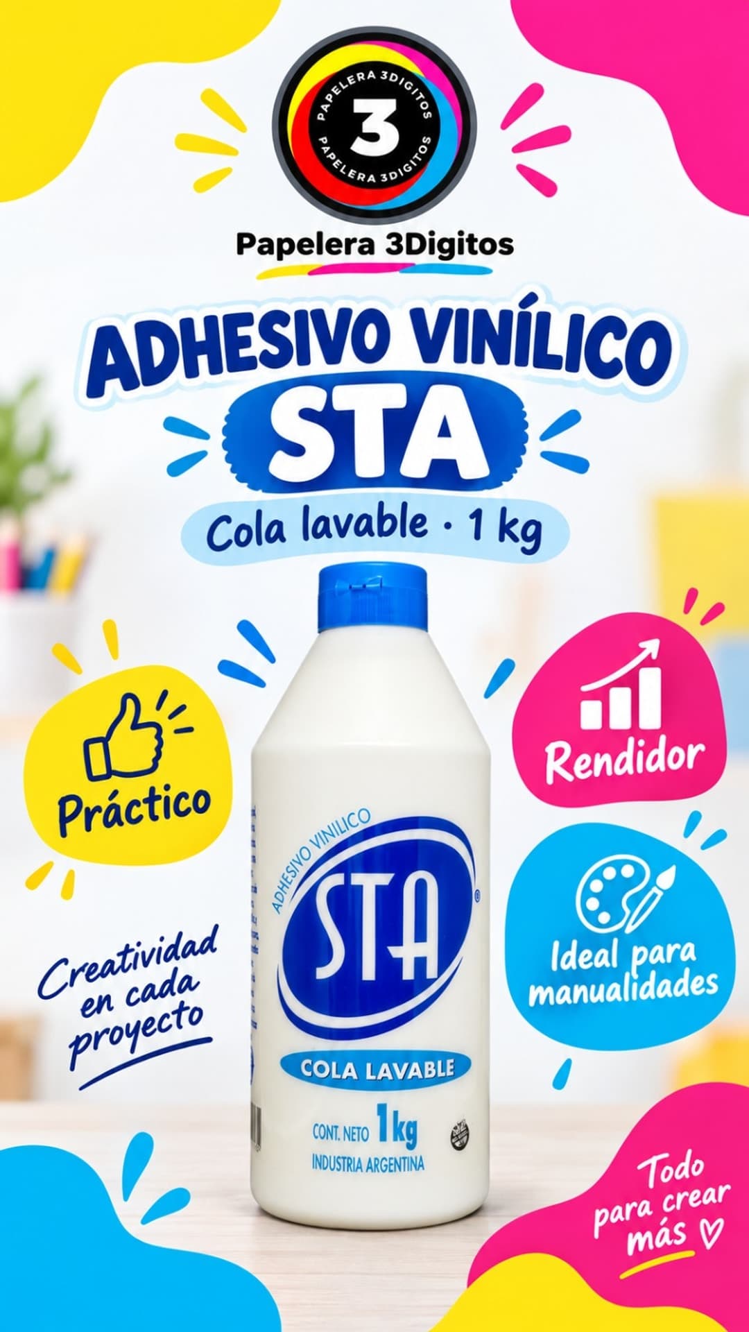 ADHESIVO VINILICO- STA