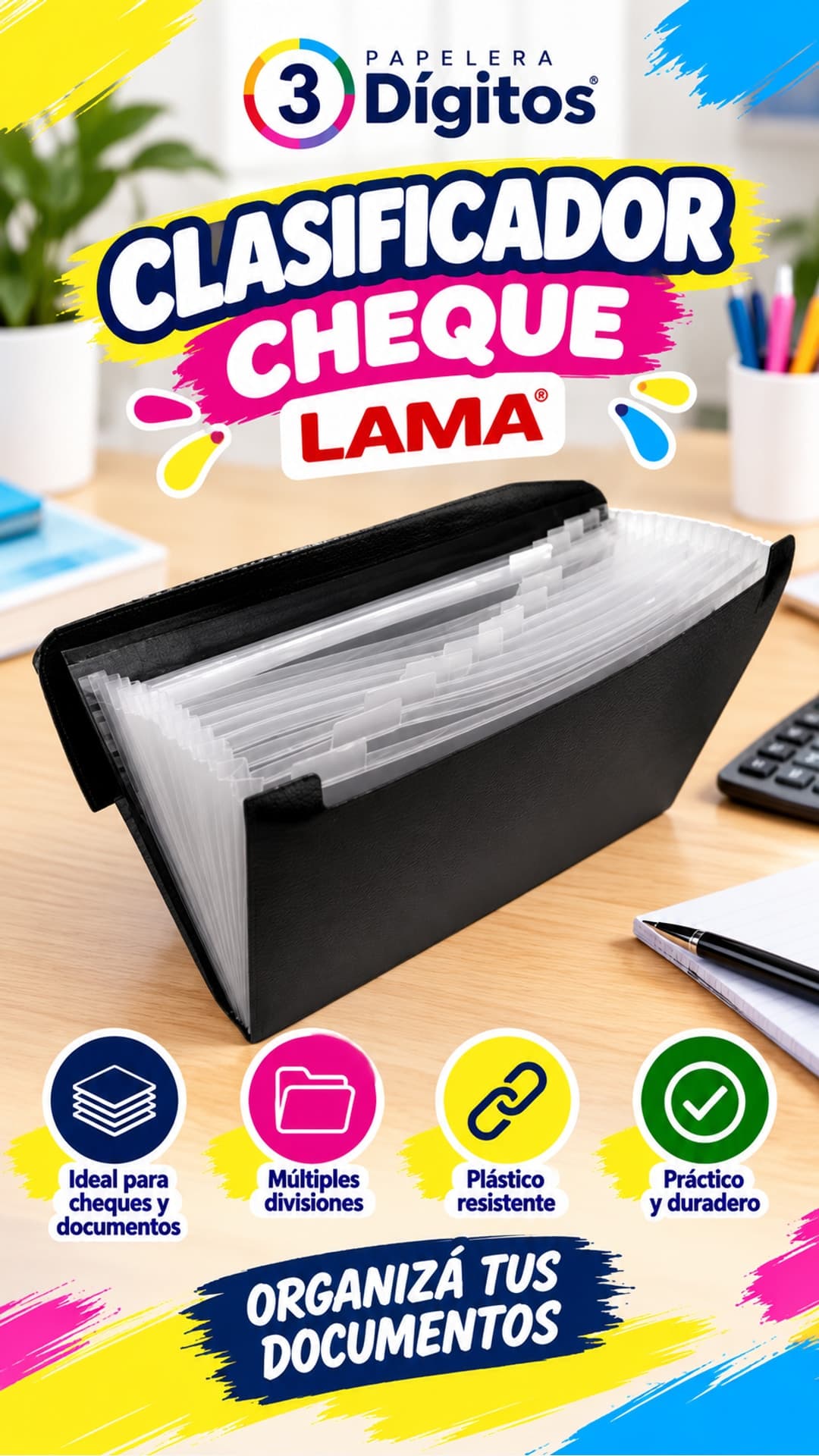 CLASIFICADOR CHEQUE- LAMA