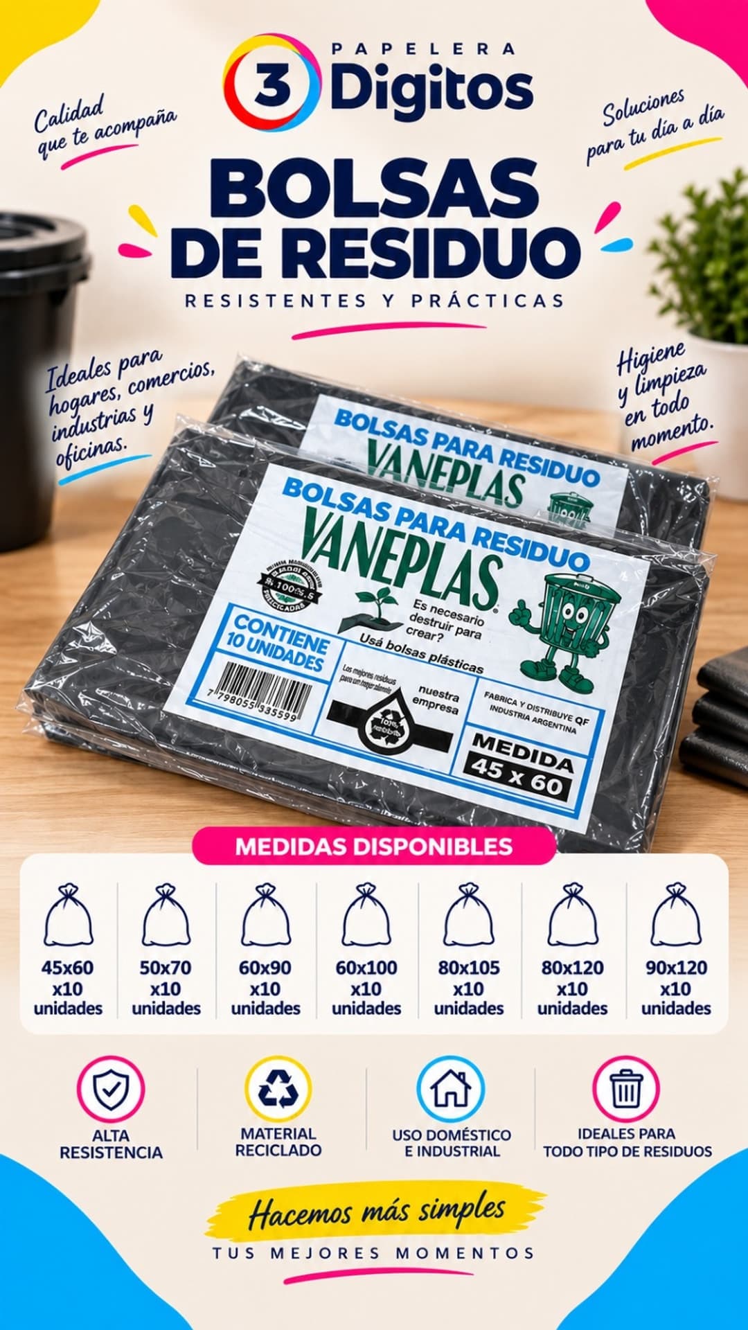 BOLSAS DE RESIDUO