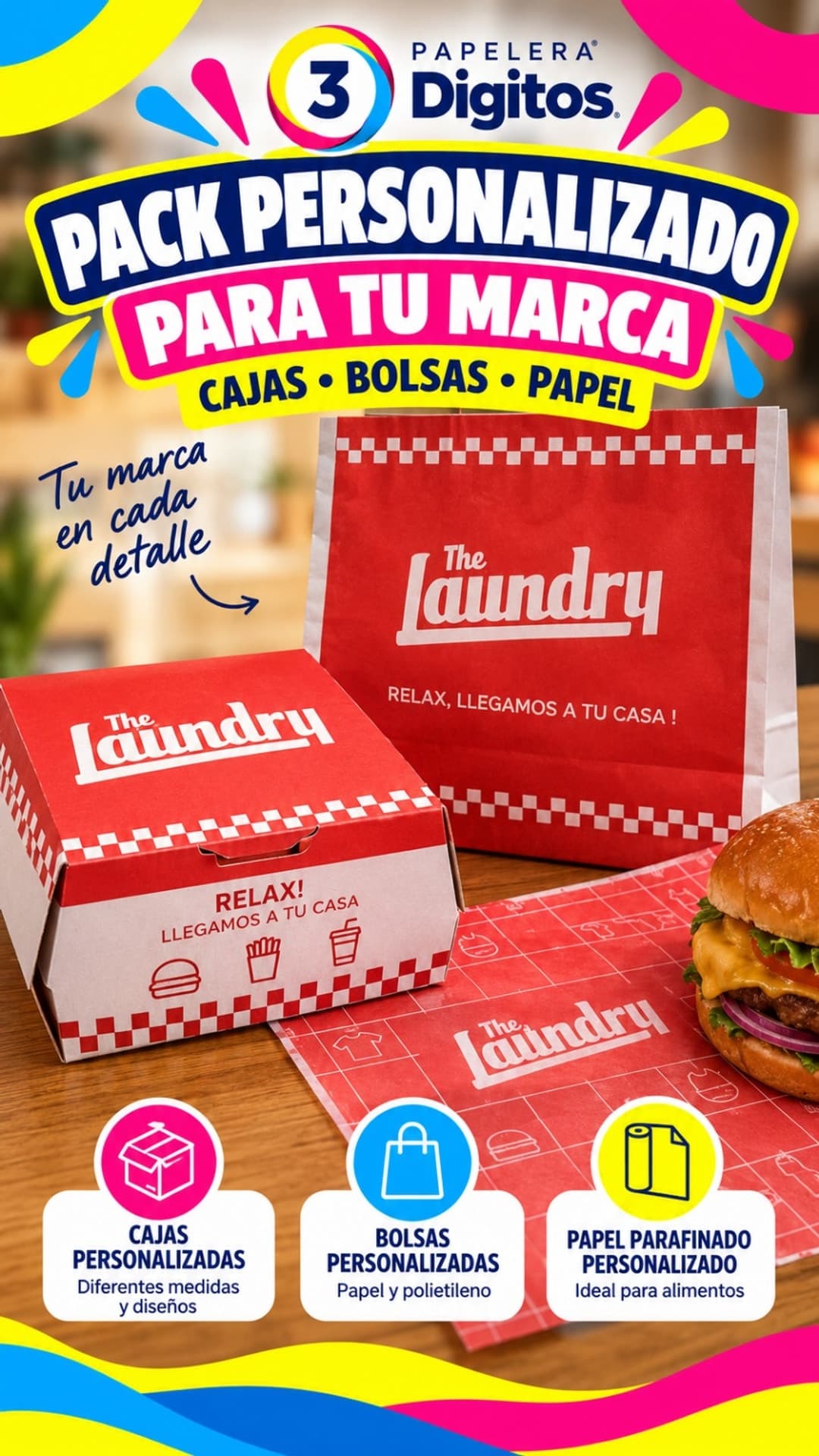 BOLSA DE DELIVERY PERSONALIZADA