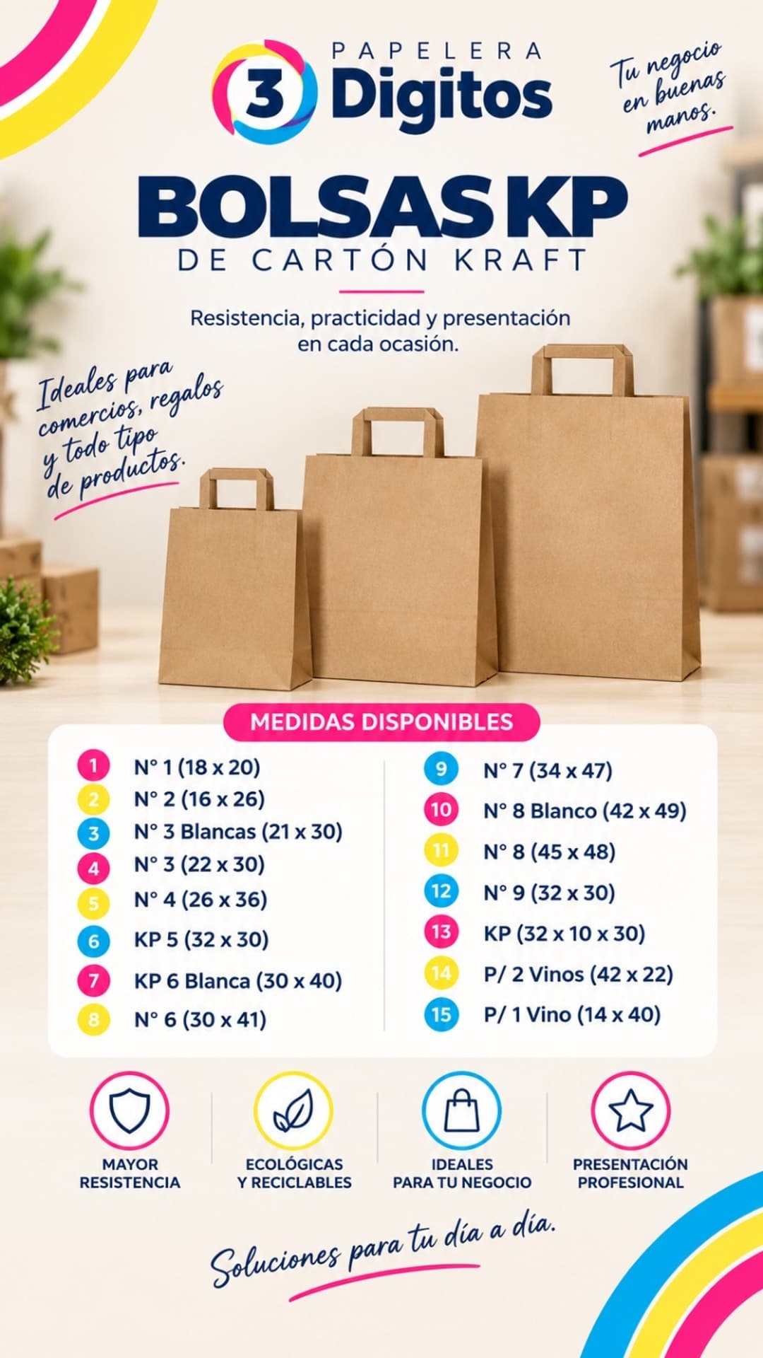 BOLSAS KP CON MANIJA