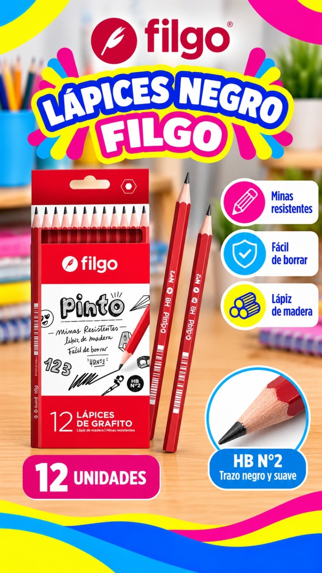LAPICES NEGRO- FILGO