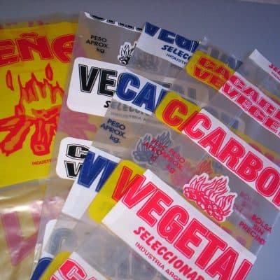 Ejemplo de bolsas impresas